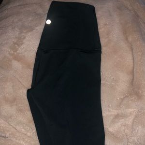 DARK GREEN LEGGINGS